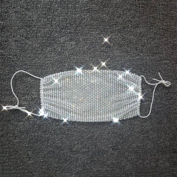 Purple Rhinestone  Bling Mask.(Mask Cover) - Picture 13 of 16